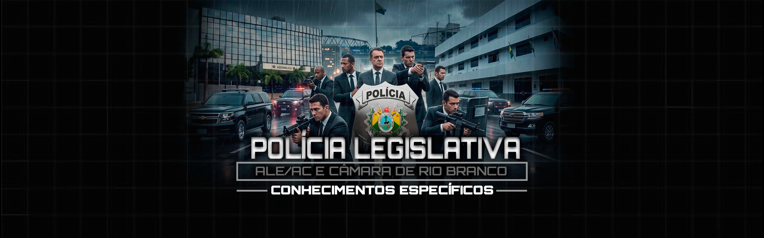 Banner Oficial Policial Legislativo - Câmara de Rio Branco e ALE AC